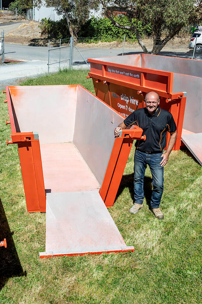 eco skip bins in Adelaide