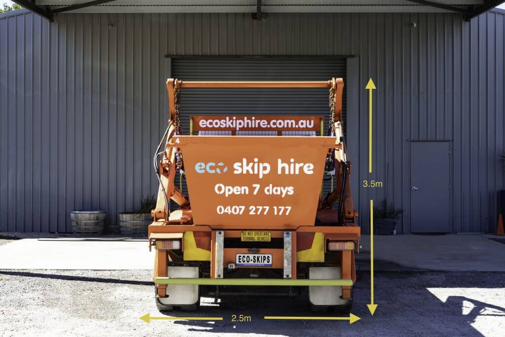 skip bin hire 2 cubic metres